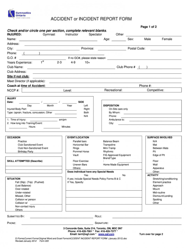 009 Incident Report Format Andlate For Employee Helloalive For Incident