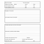016 Template Ideas Employee Injury Report Form Fantastic Within Injury