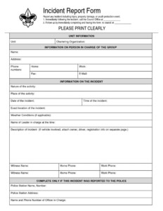 029 Free Car Accident Report Form Template Reporting Uk Throughout