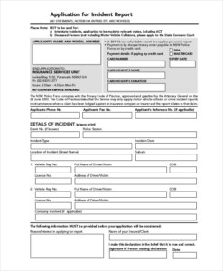 10 Police Report Examples In PDF Examples