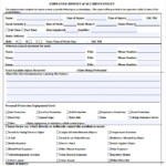 12 Sample Accident Report Templates Sample Templates