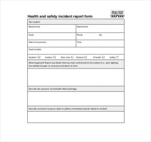 32 Incident Report Templates Free PDF Word Format Free Premium