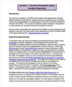 42 Free Incident Report Templates PDF Word Free Premium Templates