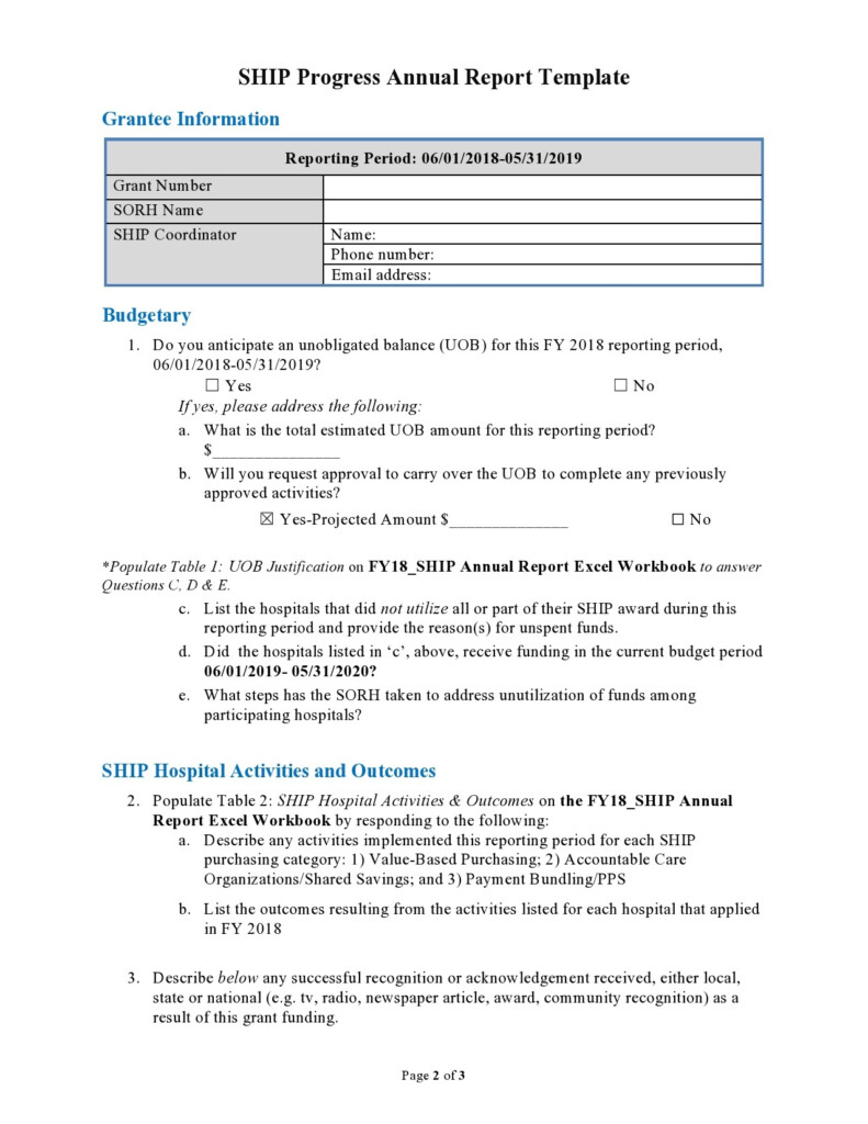 49 Free Annual Report Templates LLC Nonprofit TemplateLab