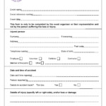 50 Accident Report Forms Car Work Injury More TemplateArchive