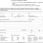 7 Incident Report Template Free Download