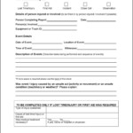 7 Incident Report Template Free Download