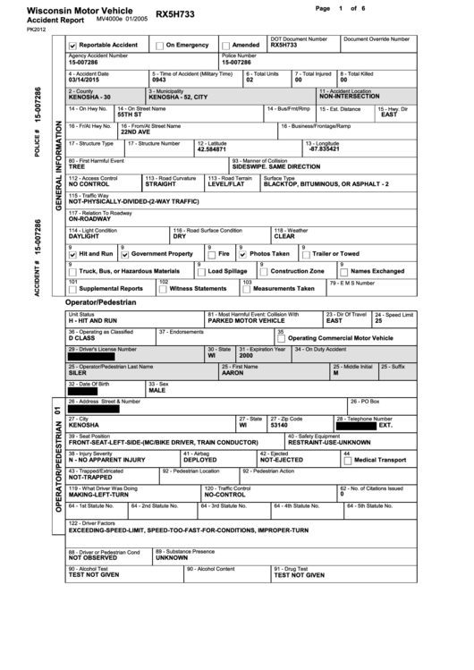 99 Accident Report Form Templates Free To Download In PDF