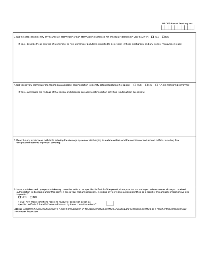 Annual Reporting Form Environmental Protection Agency Free Download