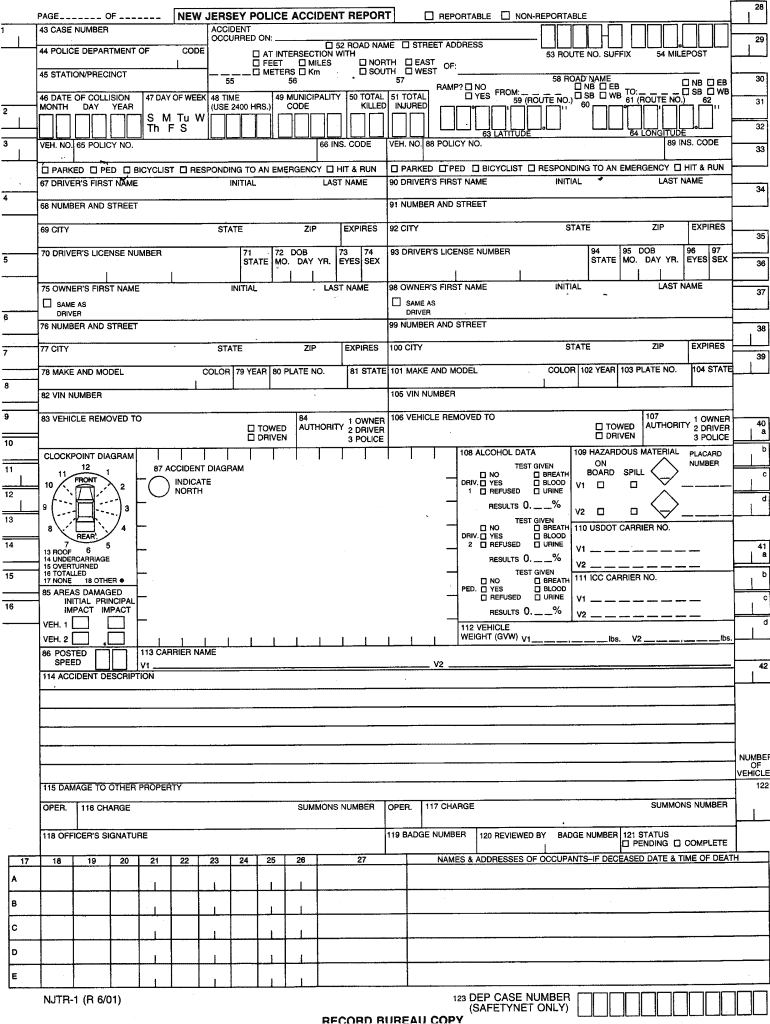 Blank Police Report Pdf Fill Online Printable Fillable Blank 