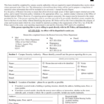 Boston University Clery Act Crime Incident Report Form 2019 Fill And