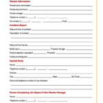 CA Accident Report Form Example Farmers Market Legal Toolkit