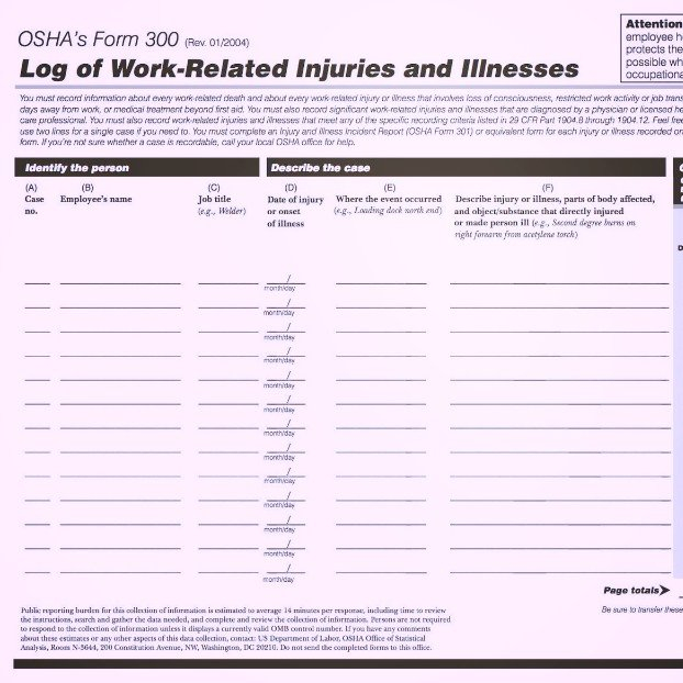 Cal OSHA Electronic Reporting Of Injury And Illness Data