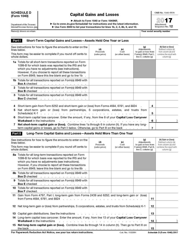 Capital Gains Tax Form 2018 Income Return Philippines 2018 Db excel