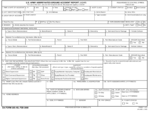 DA Form 285 ab Download Fillable PDF Or Fill Online U S Army