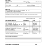 Docs medical blank injury incident report template