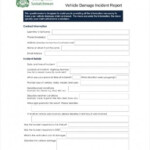 Editable Vehicle Damage Inspection Form Template Pdf Sample In 2021