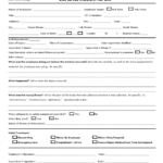 Employee Incident Report Form Texas Edit Fill Sign Online Handypdf