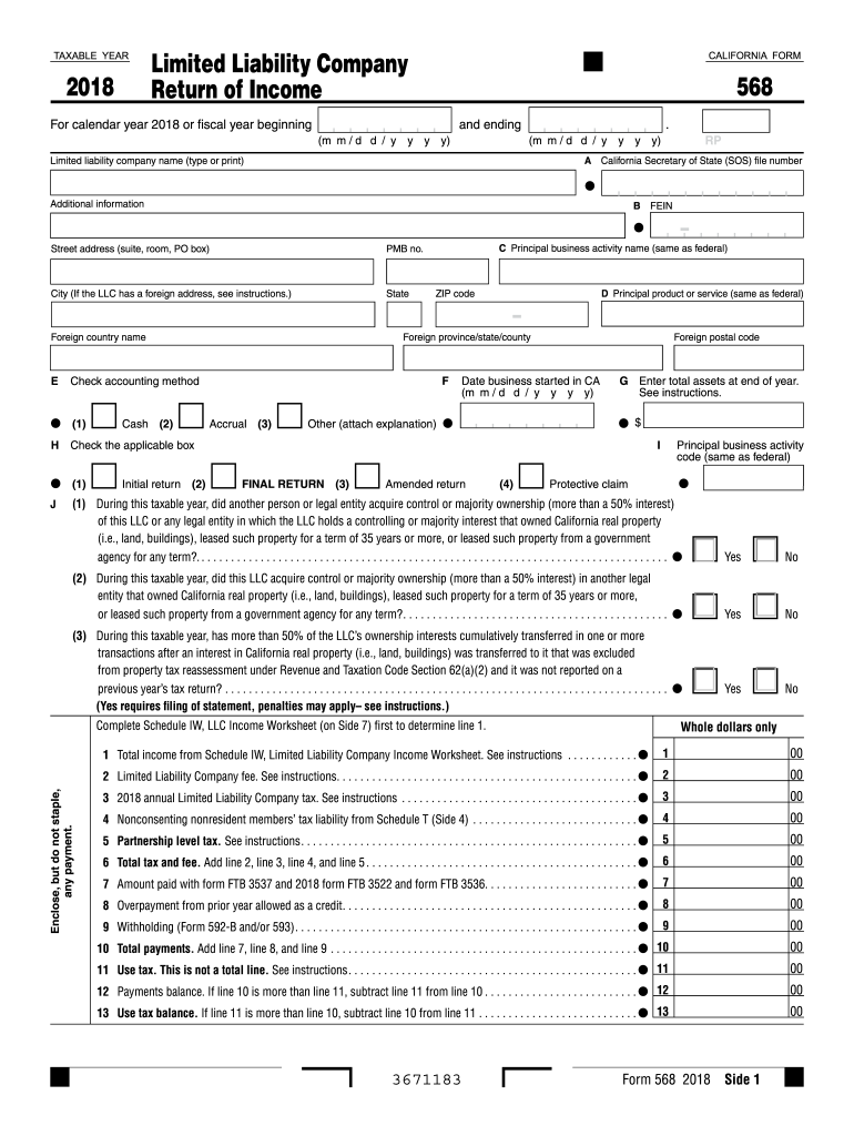 Filing Form 568 Fill Out And Sign Printable PDF Template SignNow