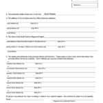 Fillable Annual Report Domestic Nonprofit Form South Dakota Secretary