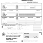 Fillable Form Et 1 Arkansas Excise Tax Return Printable Pdf Download