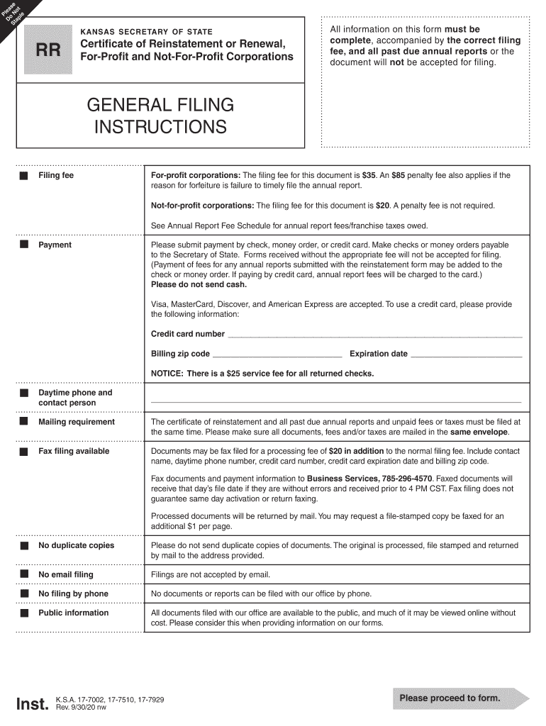 Fillable Online Certificate Of Reinstatement Or Renewal Fax Fill Out 
