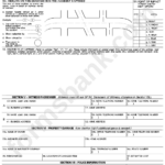 Fillable Standard Form 91 Motor Vehicle Accident Report Page 2 Of 4