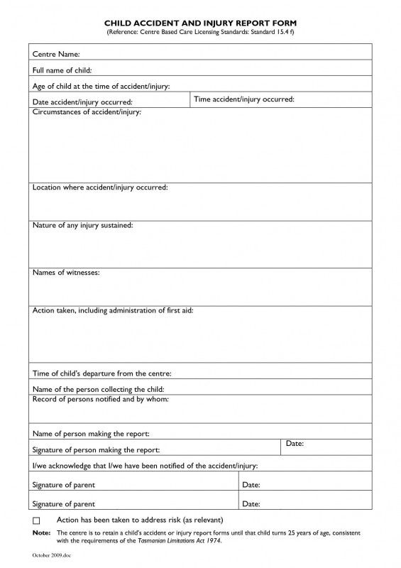 First Aid Incident Report Form Template Unique Accident Reconstruction 