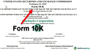 Form 10 K Definition How To Analyze SEC 10 K Edgar Filing