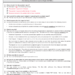 Form 1140 Download Fillable PDF Or Fill Online Motor Vehicle Accident