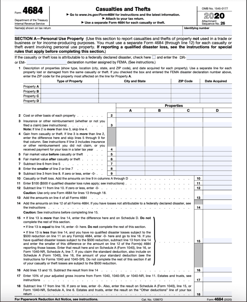 form-4684-casualties-and-thefts-definition-reportform
