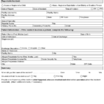 Form 6109 Download Fillable PDF Or Fill Online Special Care Facility