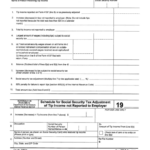 Form 885 T Adjustment Of Social Security Tax On Tip Income Not