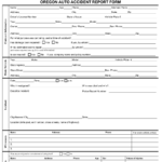 Form DAS RM Download Fillable PDF Or Fill Online Oregon Auto Accident