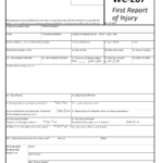 Form DAS WC 207 Download Fillable PDF Or Fill Online First Report Of