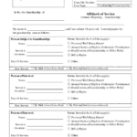 Form GAC11 2 Download Printable PDF Or Fill Online Affidavit Of Service