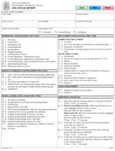 Form MO650 8427 Download Fillable PDF Or Fill Online Cps Status Report