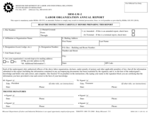 Form SBM LM 2 Download Fillable PDF Or Fill Online Labor Organization