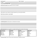 FREE 12 Volunteer Incident Report Examples Templates Download Now