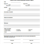 FREE 16 Employee Incident Report Templates In PDF MS Word Pages