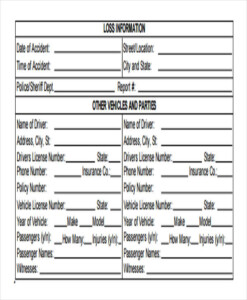 FREE 28 Accident Report Forms In PDF