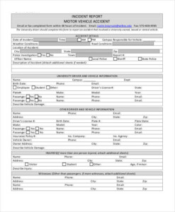 FREE 37 Incident Report Forms In PDF MS Word Excel