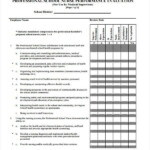 FREE 8 Nurse Evaluation Forms In PDF MS Word