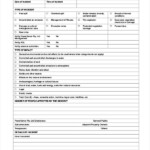 Free Incident Report Sample Master Template