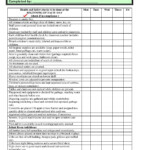 Free Printable Child Care Health And Safety Daily Checklist