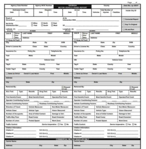 Georgia Motor Vehicle Crash Reports ScholleLaw Duluth Car Accident