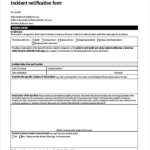 Health And Safety Incident Report Form Template 5