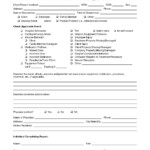 Home Health Care Form Templates Addictionary