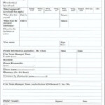 Image Result For Resident Incident Report Free Incident Report Form