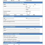 Incident Report Form Template Qld 3 PROFESSIONAL TEMPLATES